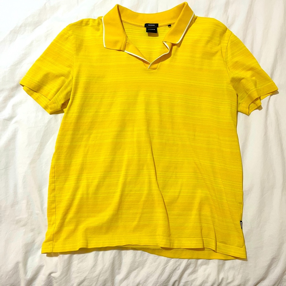 Mercerized polo by Boss